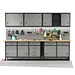 wall mounted tool cabinet